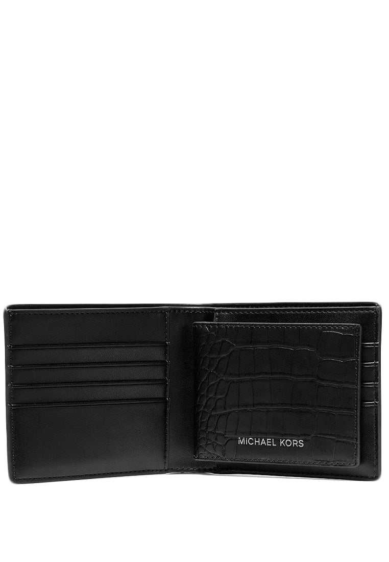 Michael Kors Rivington Billfold Wallet With Passcase - Black