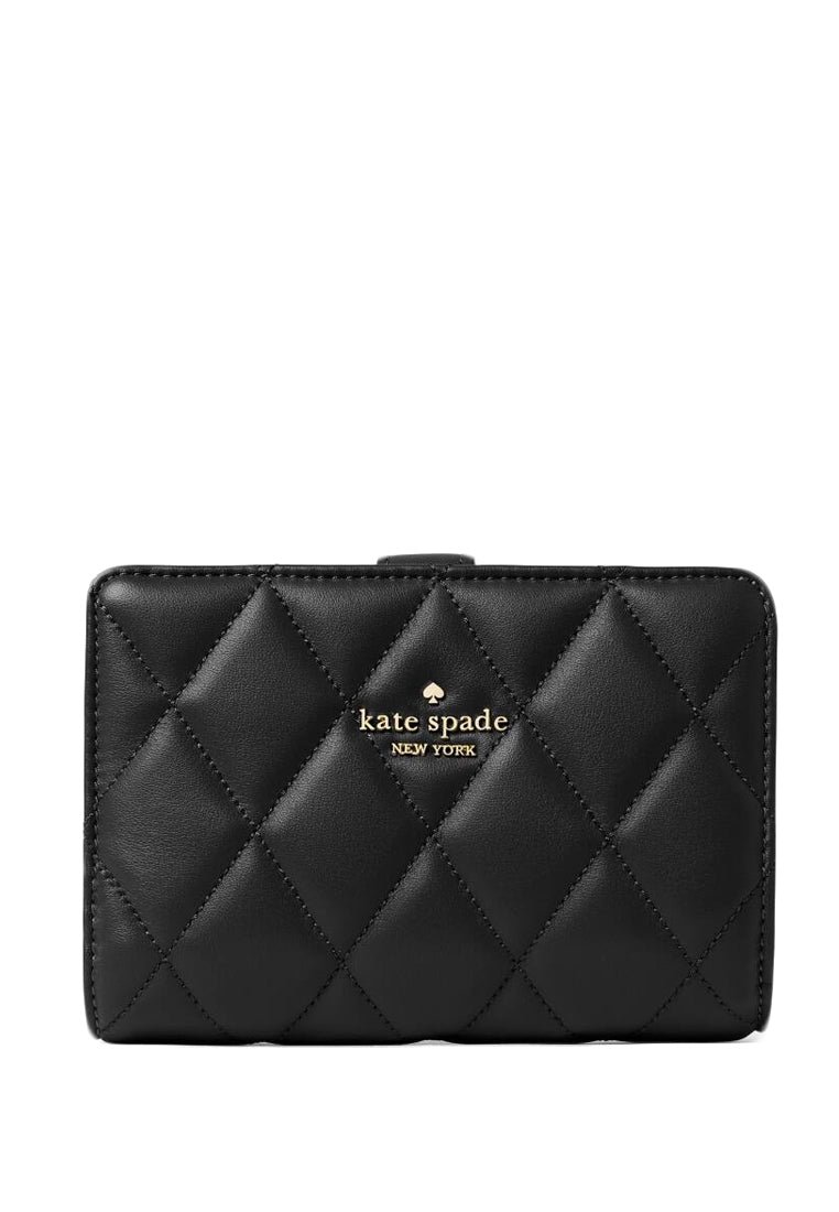 Kate Spade Carey Medium Compartment Bi-fold Wallet - Black