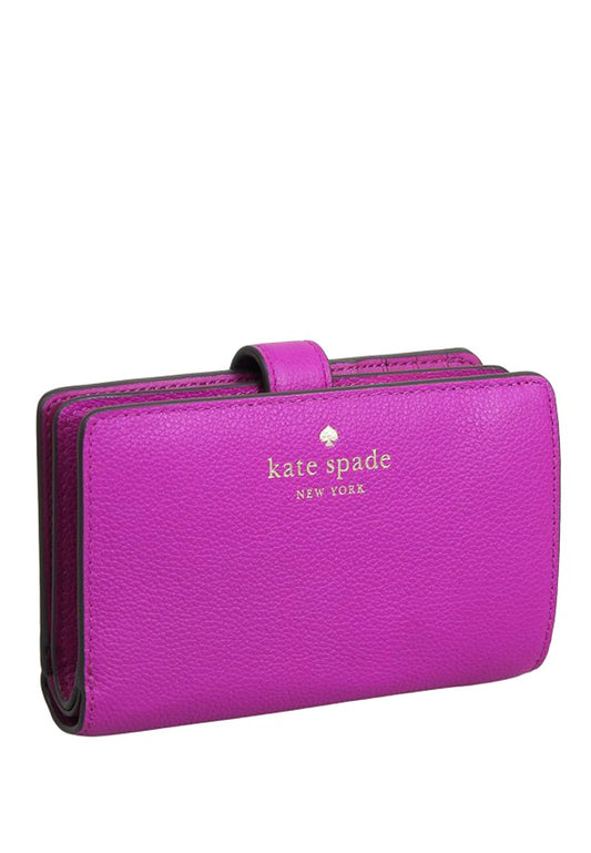 Kate Spade Elsie Medium Compact Bifold Wallet - Baja Rose