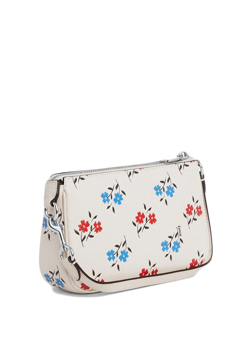 Coach Nolita 19 With Floral Print - White