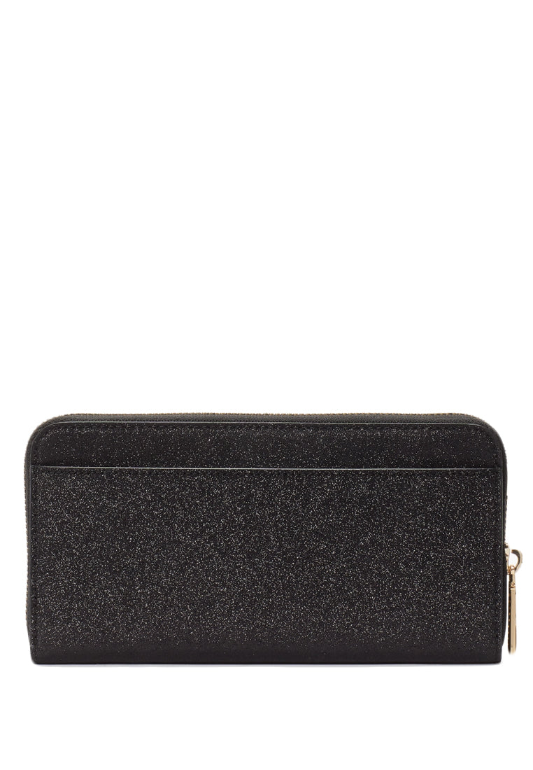 Kate Spade Glimmer Boxed Large Continental Wallet - Black