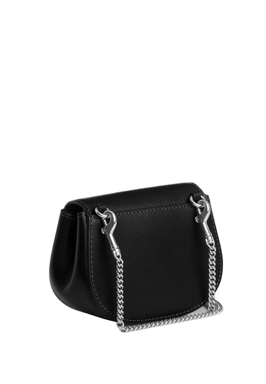 Coach Morgan Card Case On A Chain - Black