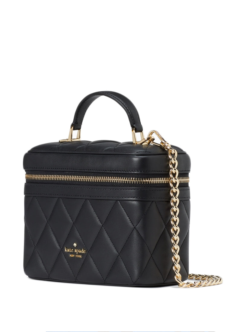 Kate Spade Carey Trunk Crossbody - Black