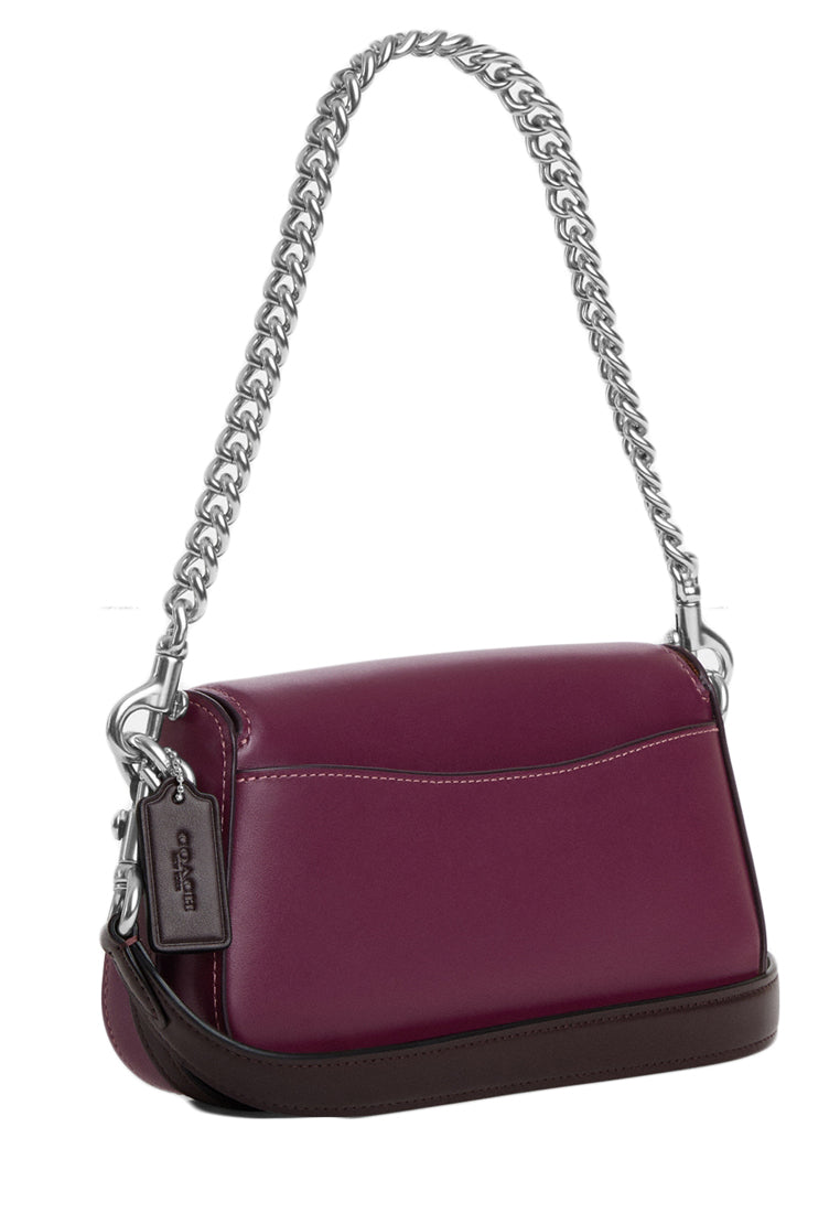 Coach Brie Shoulder Bag - Deep Berry