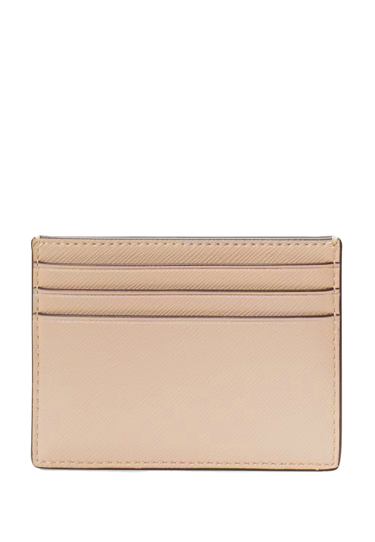 Kate Spade Schuyler Small Slim Card Holder - Warm Beige