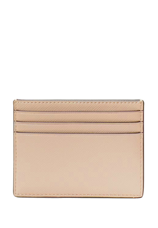 Kate Spade Schuyler Small Slim Card Holder - Warm Beige