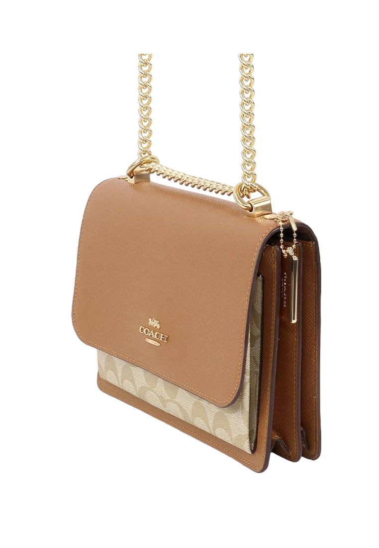 Coach Klare Crossbody In Signature Canvas - Light Brown