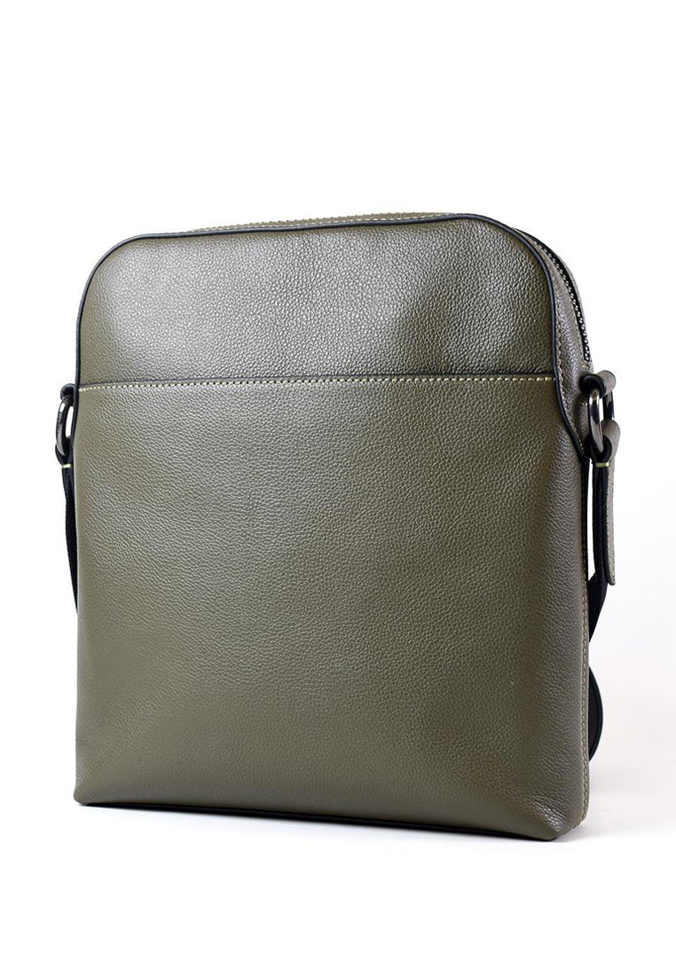 Coach Mens Houston Flight Bag - Olive