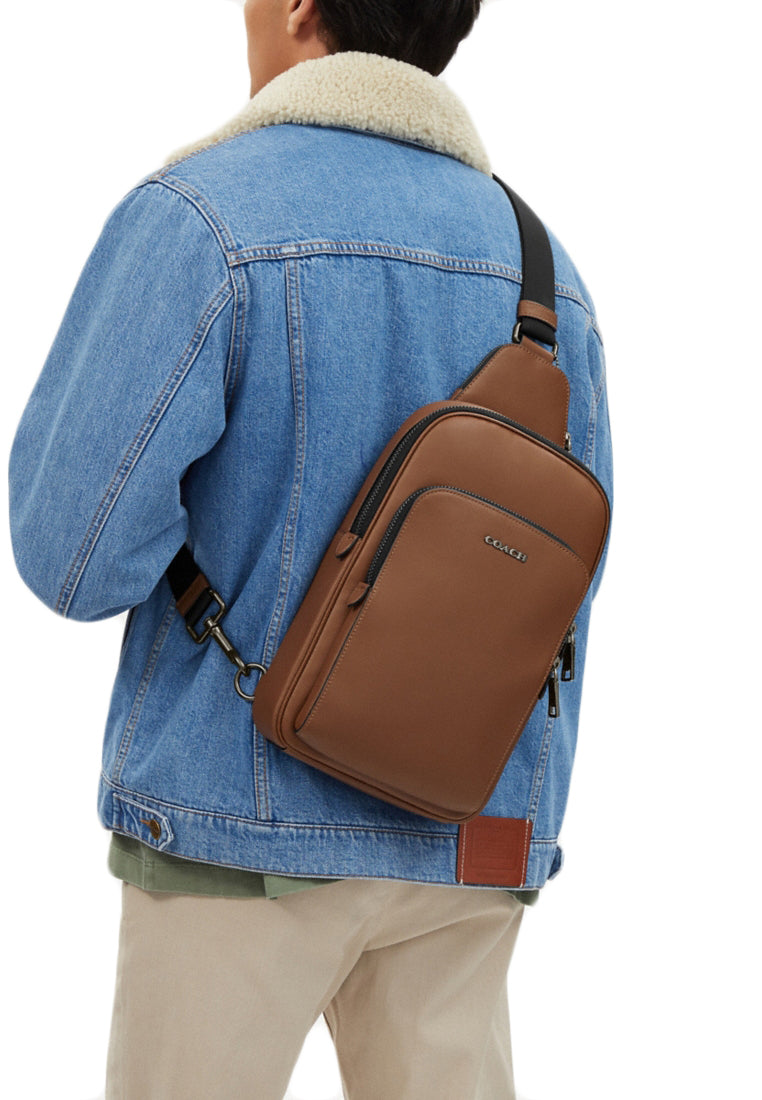 Coach Mens Ethan Pack - Brown