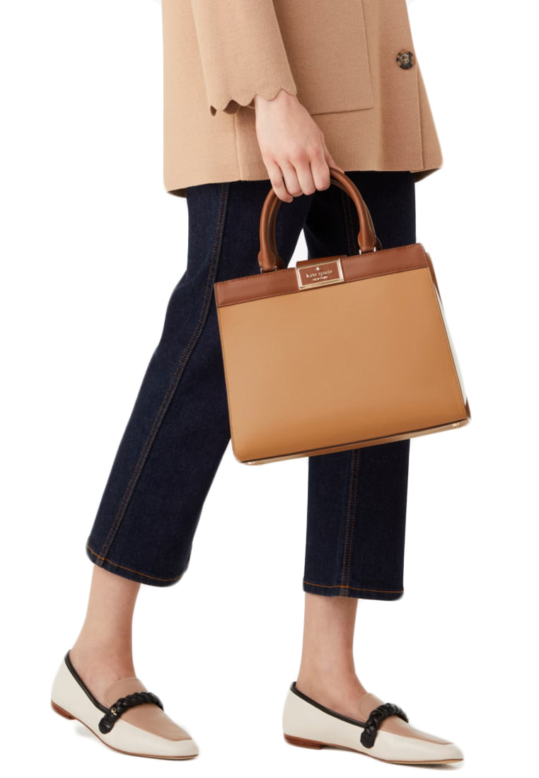 Kate Spade Reegan Satchel - Tiramisu Mousse