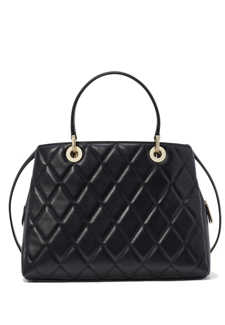 Kate Spade Carey Quilted Sullivan Satchel - Black