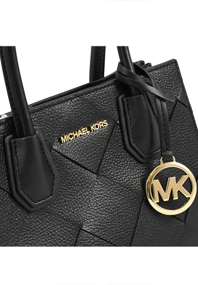 Michael Kors Mercer Medium Messenger Crossbody Bag - Black