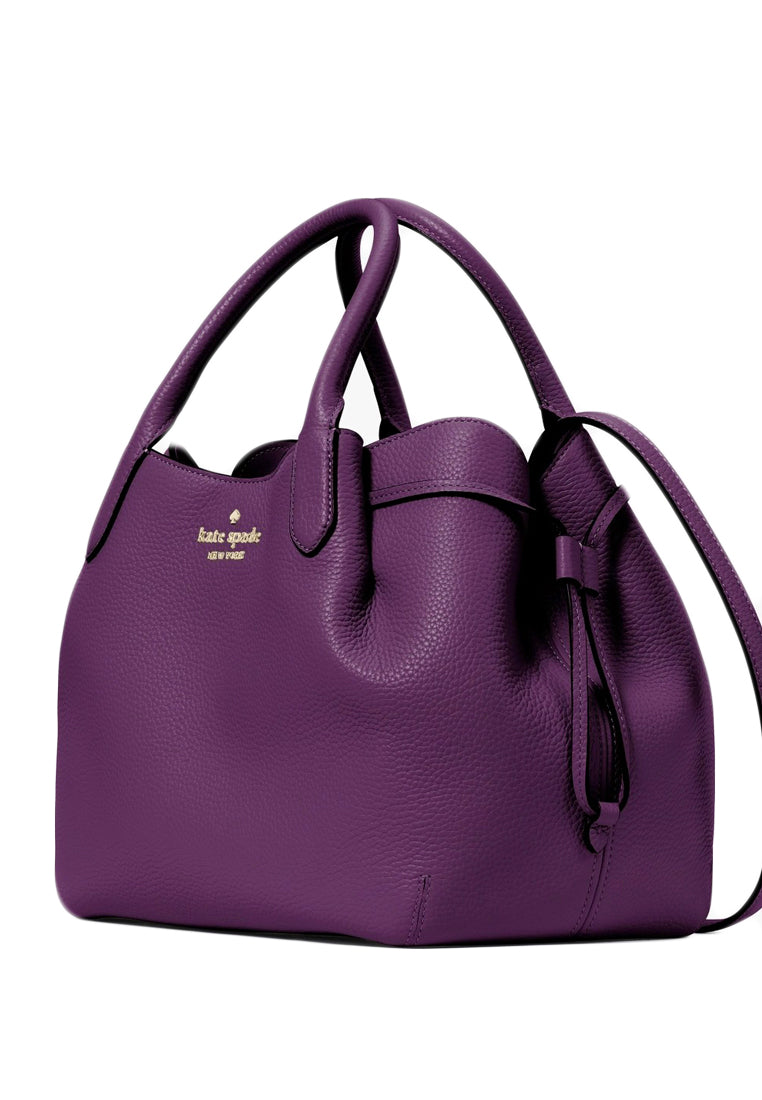 Kate Spade Dumpling Large Satchel - Ripe Plum