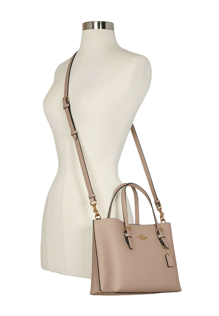 Coach Mollie Tote 25 Taupe Beige