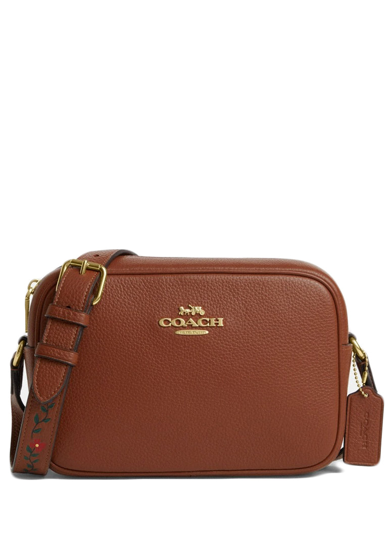 Coach Jamie Camera Bag With Tooling - Redwood Brown