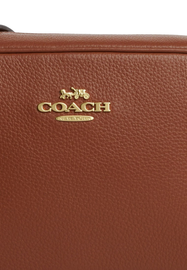 Coach Jamie Camera Bag With Tooling - Redwood Brown