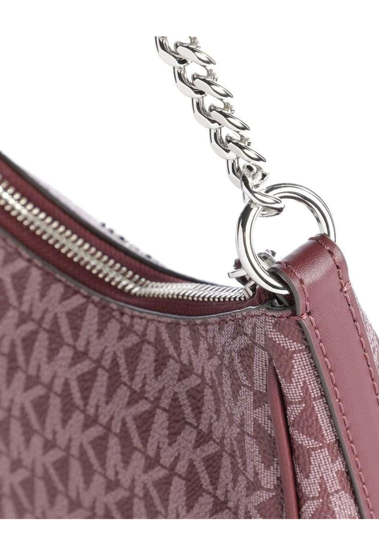 Michael Kors Jet Set Charm Small Logo Pochette - Merlot