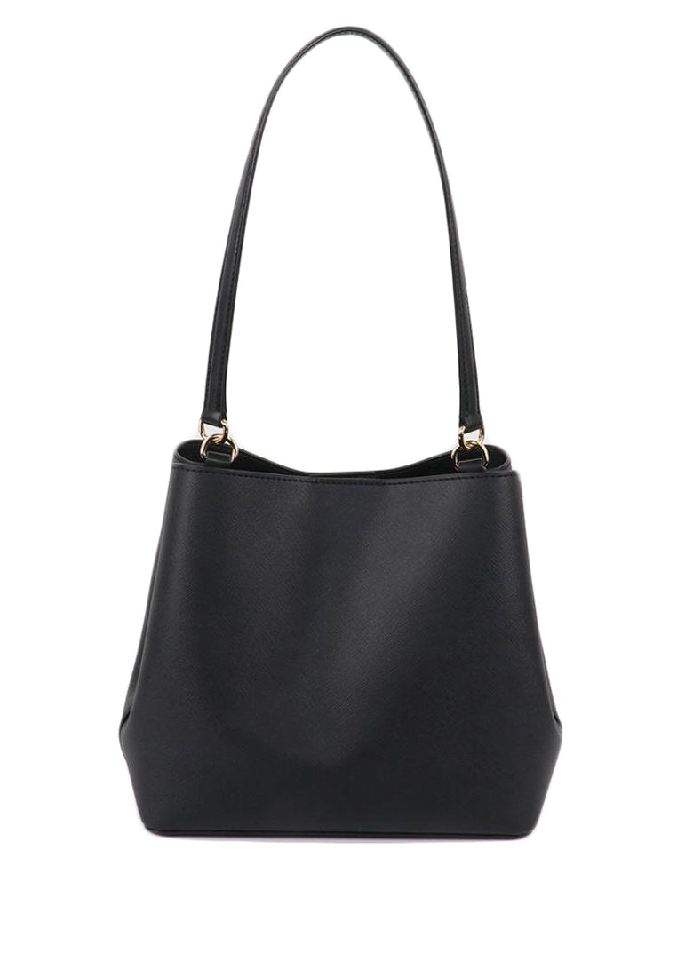 Michael Kors Pratt Medium Shoulder Bag - Black