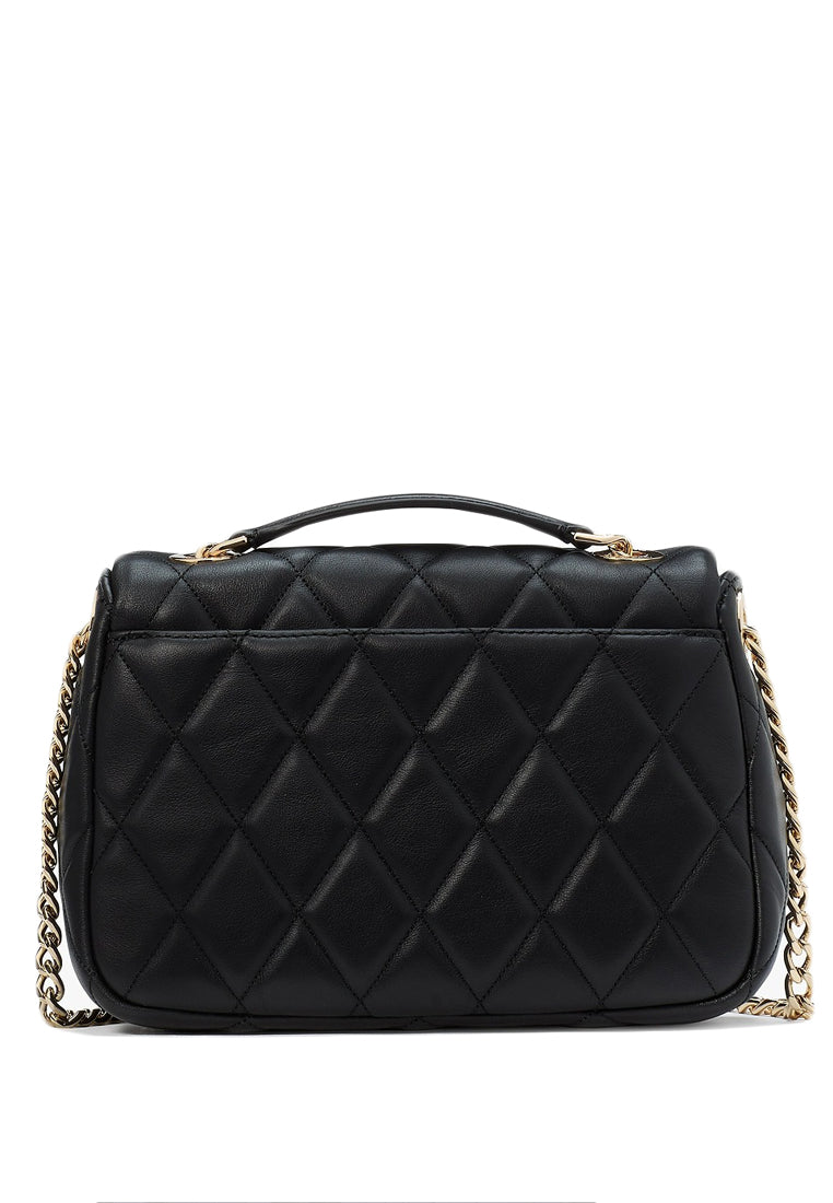 Kate Spade Carey Quilted Small Flap Crossbody - Black