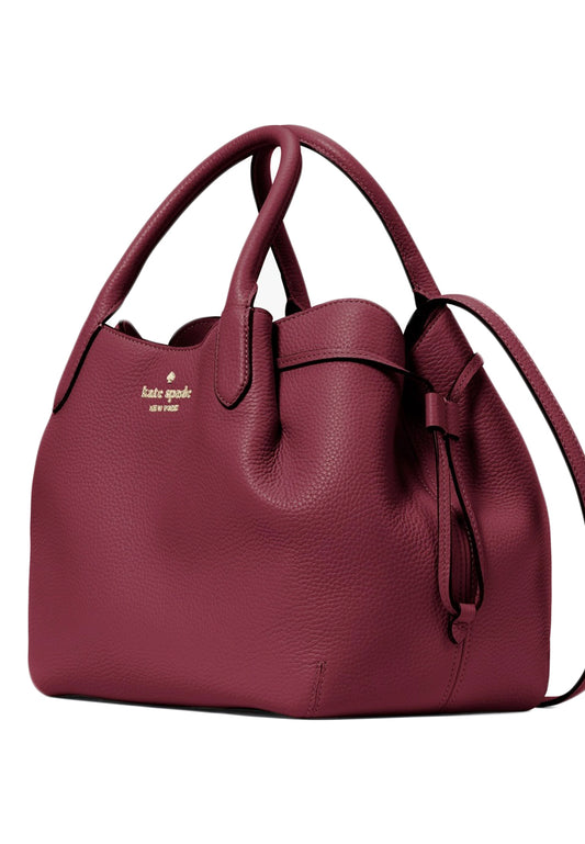 Kate Spade Dumpling Large Satchel - Blackberry