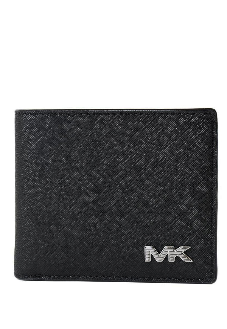 Michael Kors Rivington Leather Billfold Wallet With Coin Pouch - Black