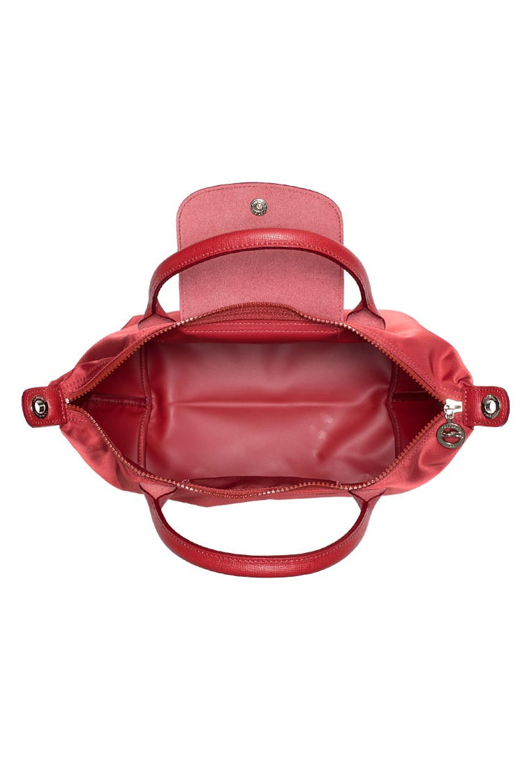 Longchamp Le Pliage Neo Small Top Handle Handbag - Red