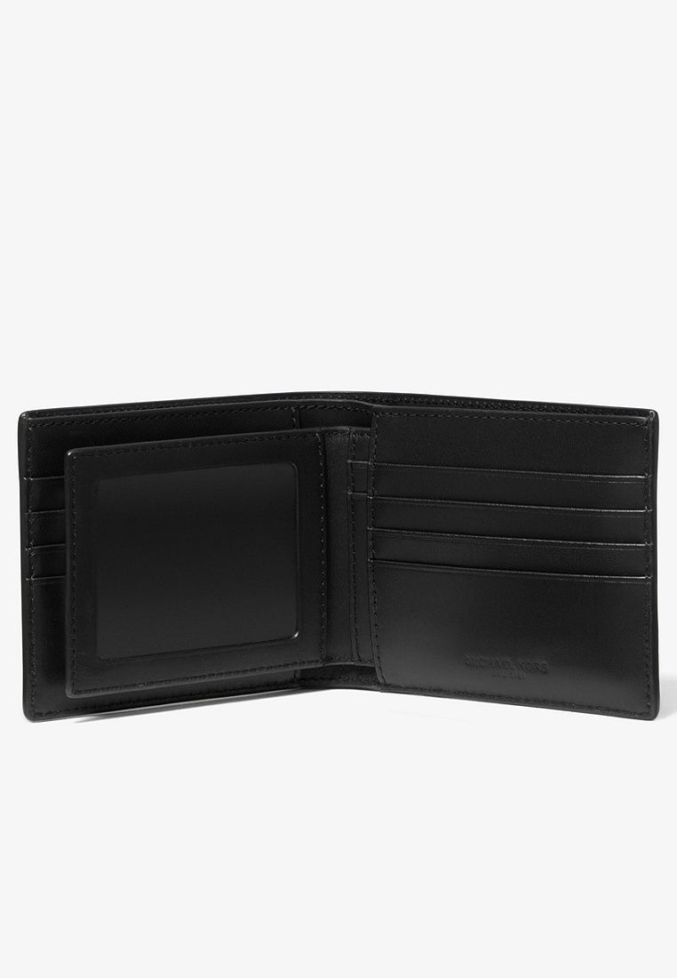 Michael Kors Men Cooper Billfold with Passcase - Signature Black