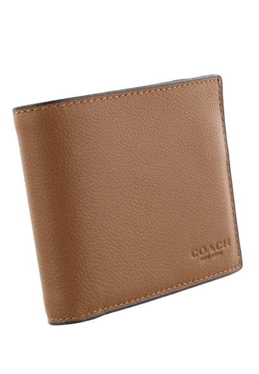 Coach Compact ID Wallet - Brown