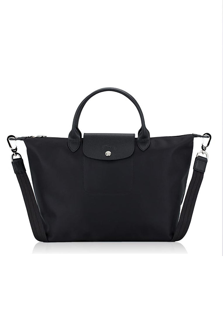 Longchamp Le Pliage Neo Medium Top Handle Handbag - Black