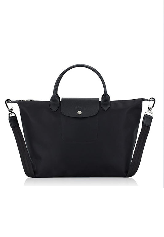 Longchamp Le Pliage Neo Medium Top Handle Handbag - Black