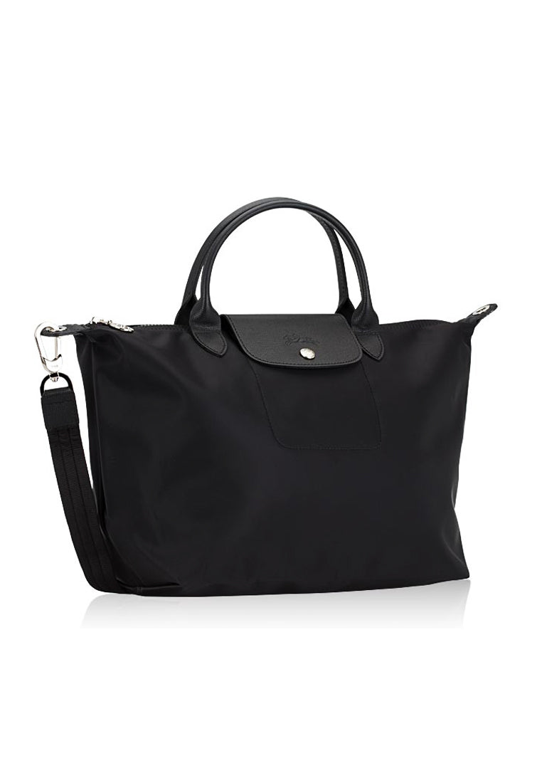 Longchamp Le Pliage Neo Medium Top Handle Handbag - Black