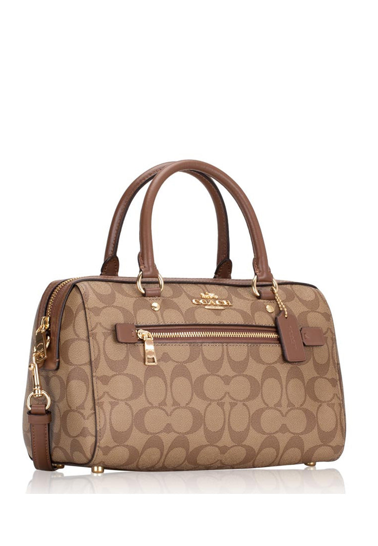 Coach Rowan Satchel Crossbody Bag - Brown