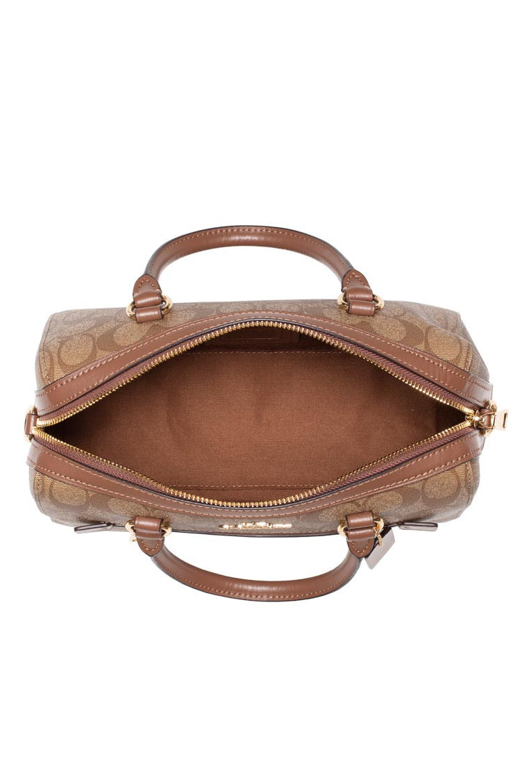 Coach Rowan Satchel Crossbody Bag - Brown