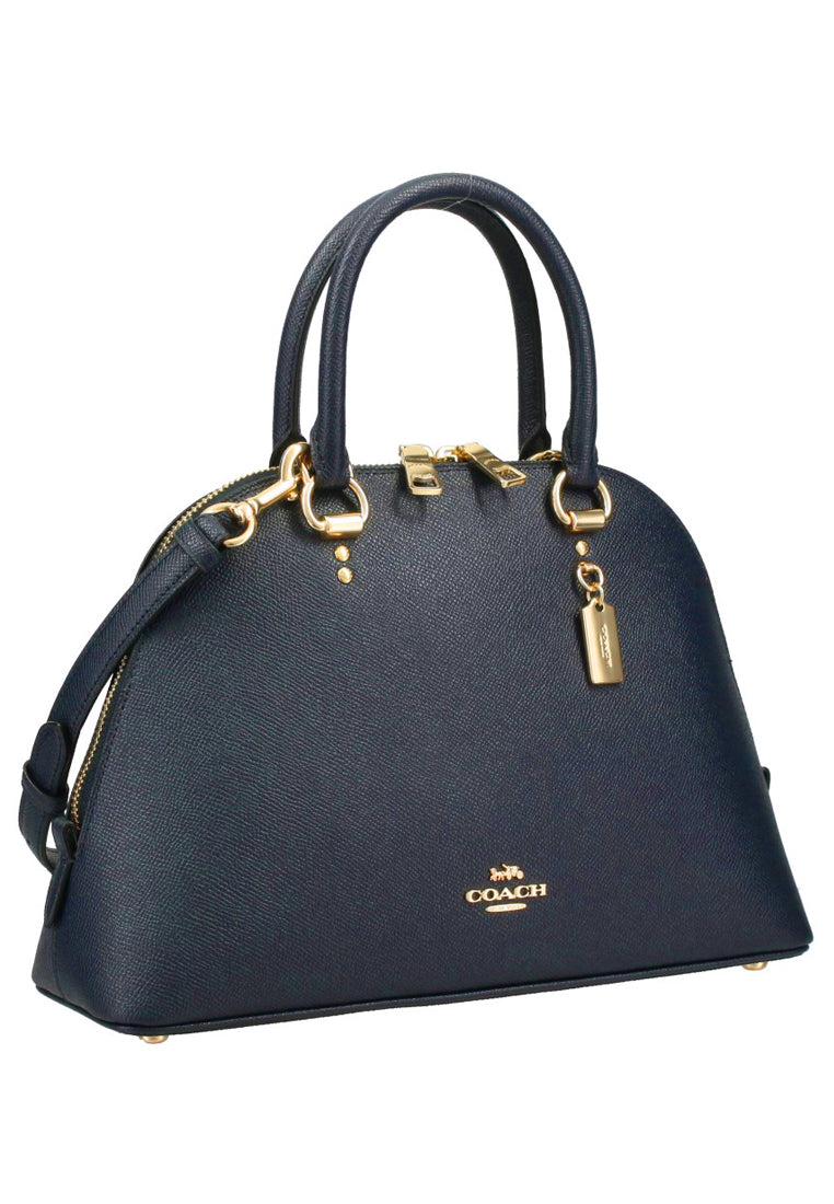 Coach Katy Satchel Bag - Navy