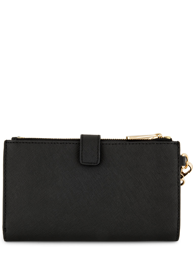 Michael Kors Jet Set Travel Large Double Zip Wristlet - Black