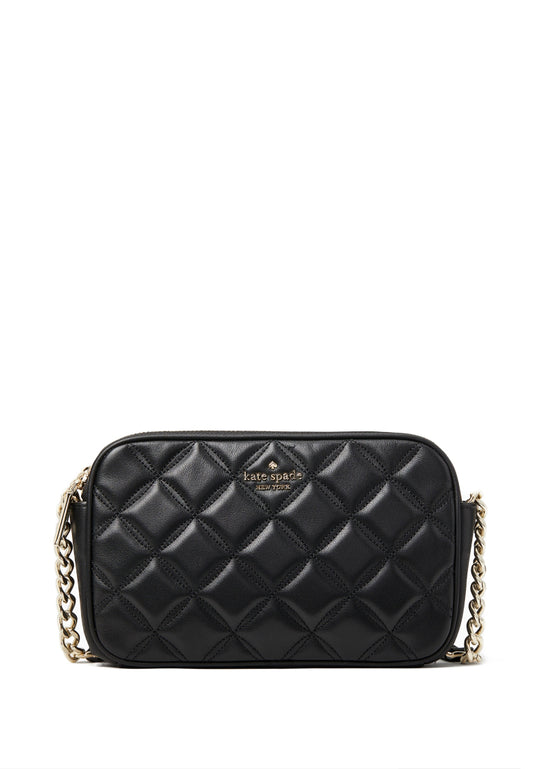 Kate Spade Natalia Double Zip Small Crossbody - Black