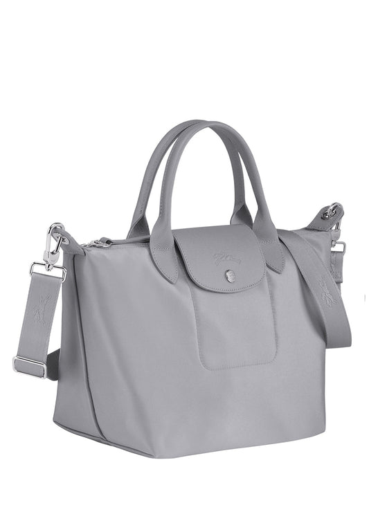 Longchamp Le Pliage Neo Small Top Handle Handbag - Light Grey