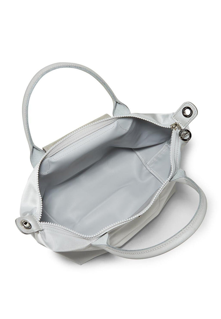 Longchamp Le Pliage Neo Small Top Handle Handbag - Light Grey