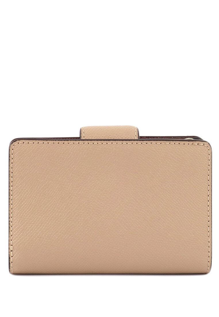 Coach Medium Corner Zip Wallet - Beige