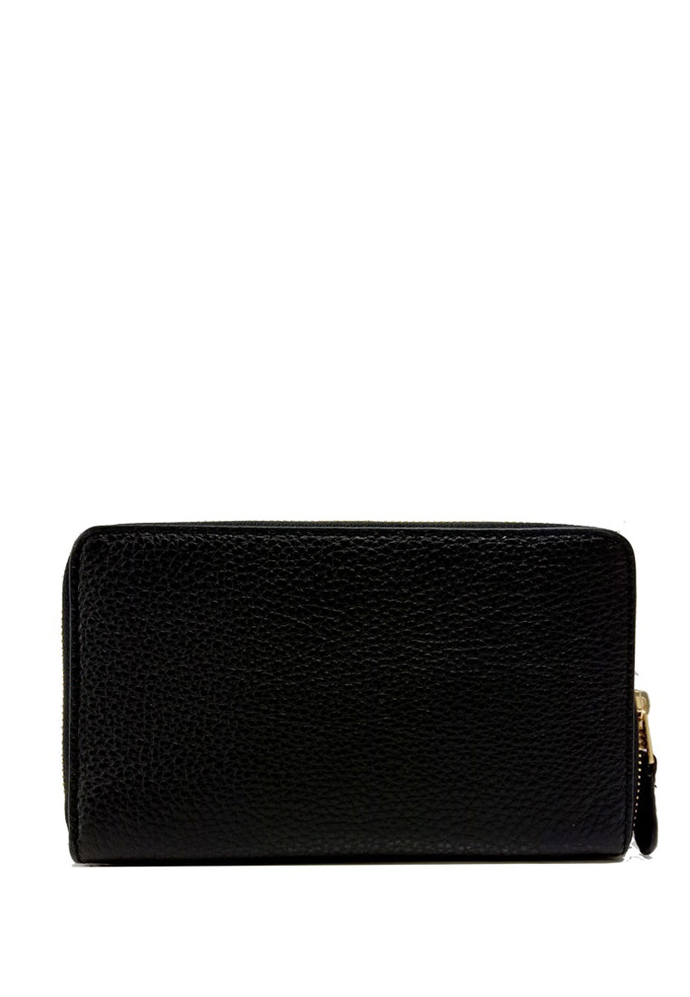 Coach Medium ID Zip Wallet - Black