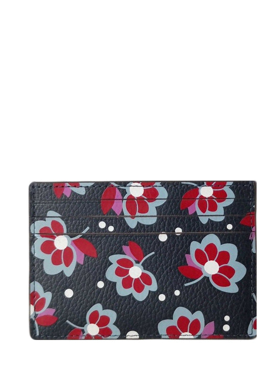 Kate Spade Eva Small Slim Card Holder - Navy/Multi