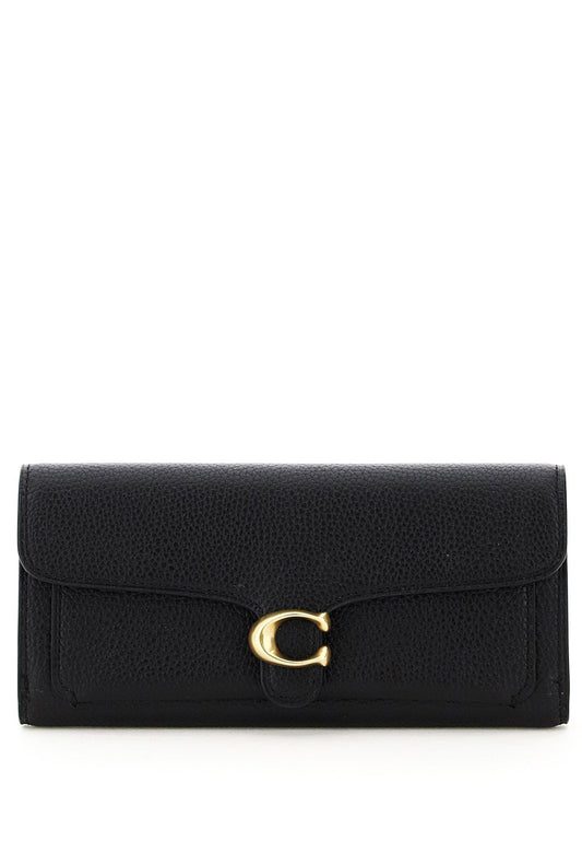 Coach Tabby Long Wallet - Black