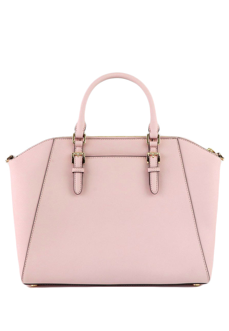 Michael Kors Ciara Large Saffiano Leather Satchel - Blossom