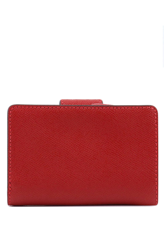 Coach Medium Corner Zip Wallet - True Red