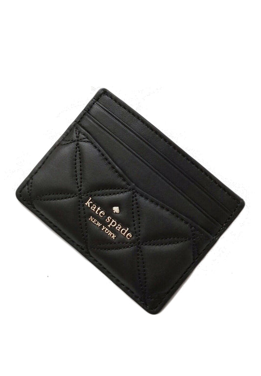 Kate Spade Natalia Small Slim Card Holder - Black