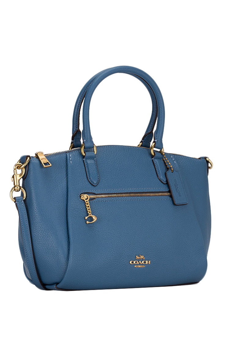 Coach Elise Satchel - Lake Blue