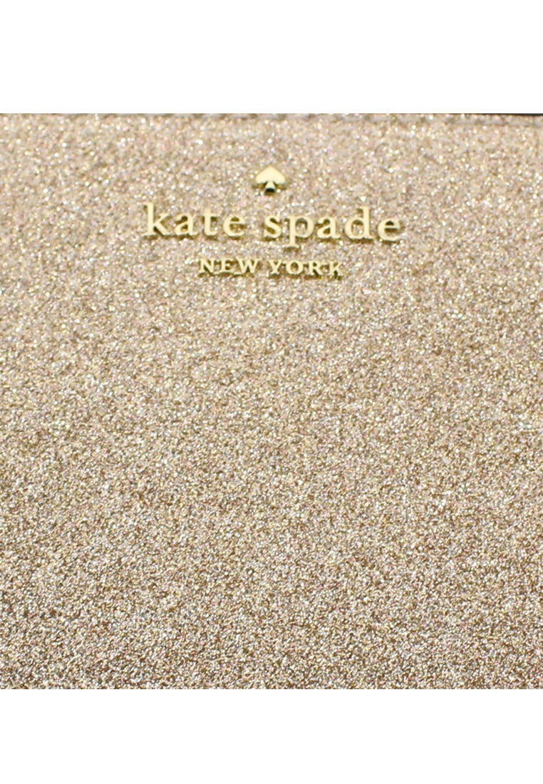 Kate Spade Shimmy Glitter Boxed Large Continental Wallet - Rose Gold