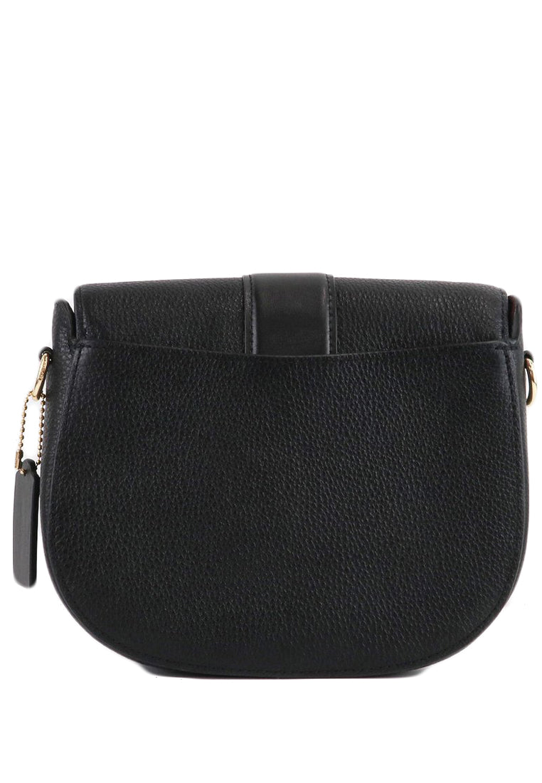 Coach Georgie Saddle Bag - Black