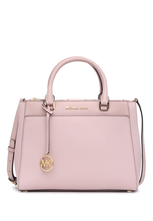 Michael Kors Adrienne Large Saffiano Leather Satchel - Blossom