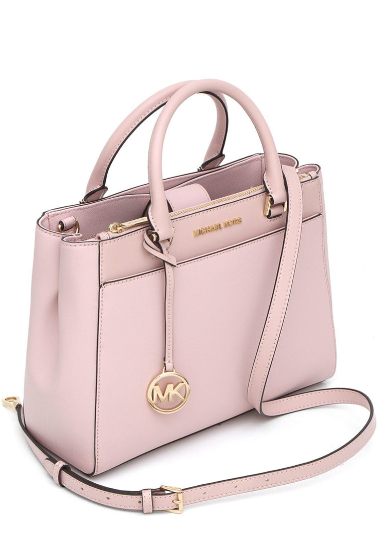 Michael Kors Adrienne Large Saffiano Leather Satchel - Blossom